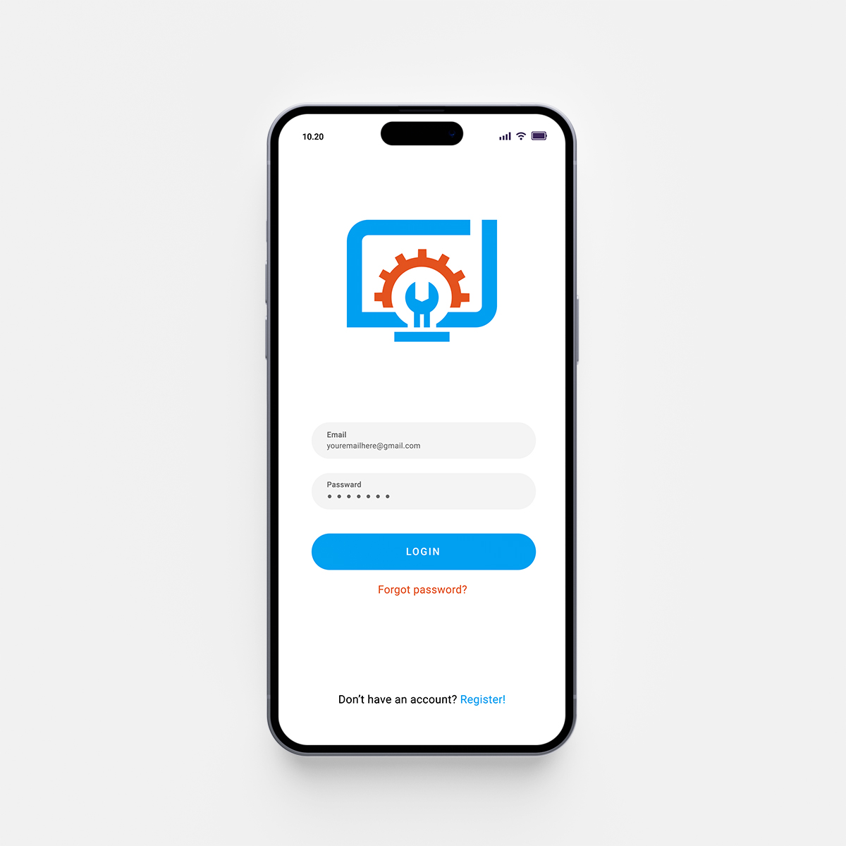app preview for computer repair logo