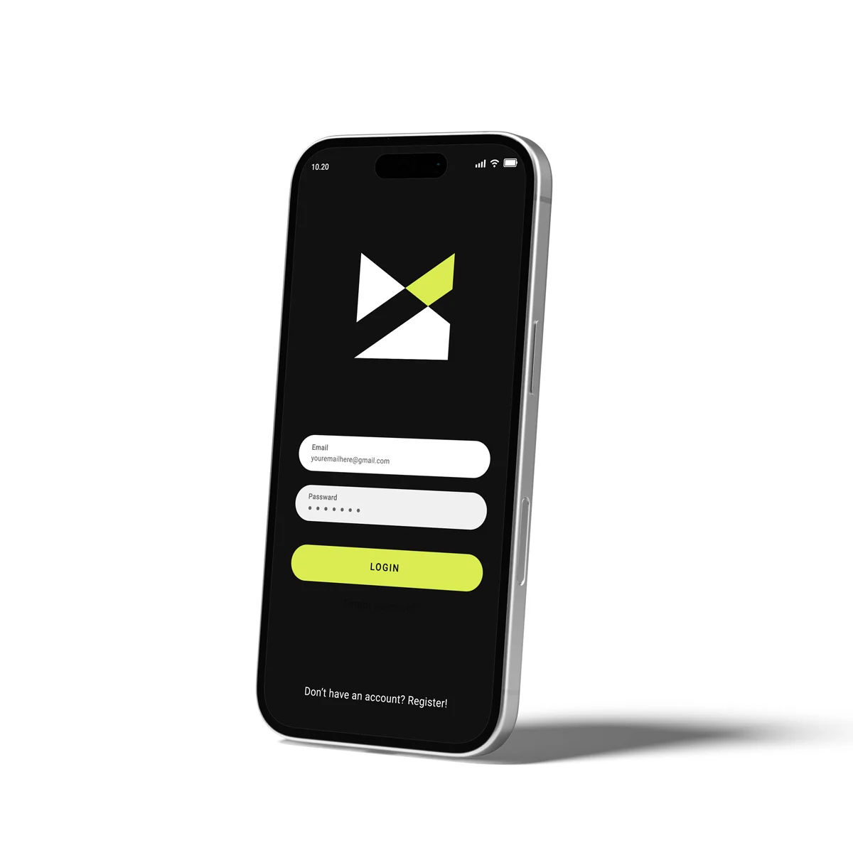 Creative letter m logo profile image for digital business page
