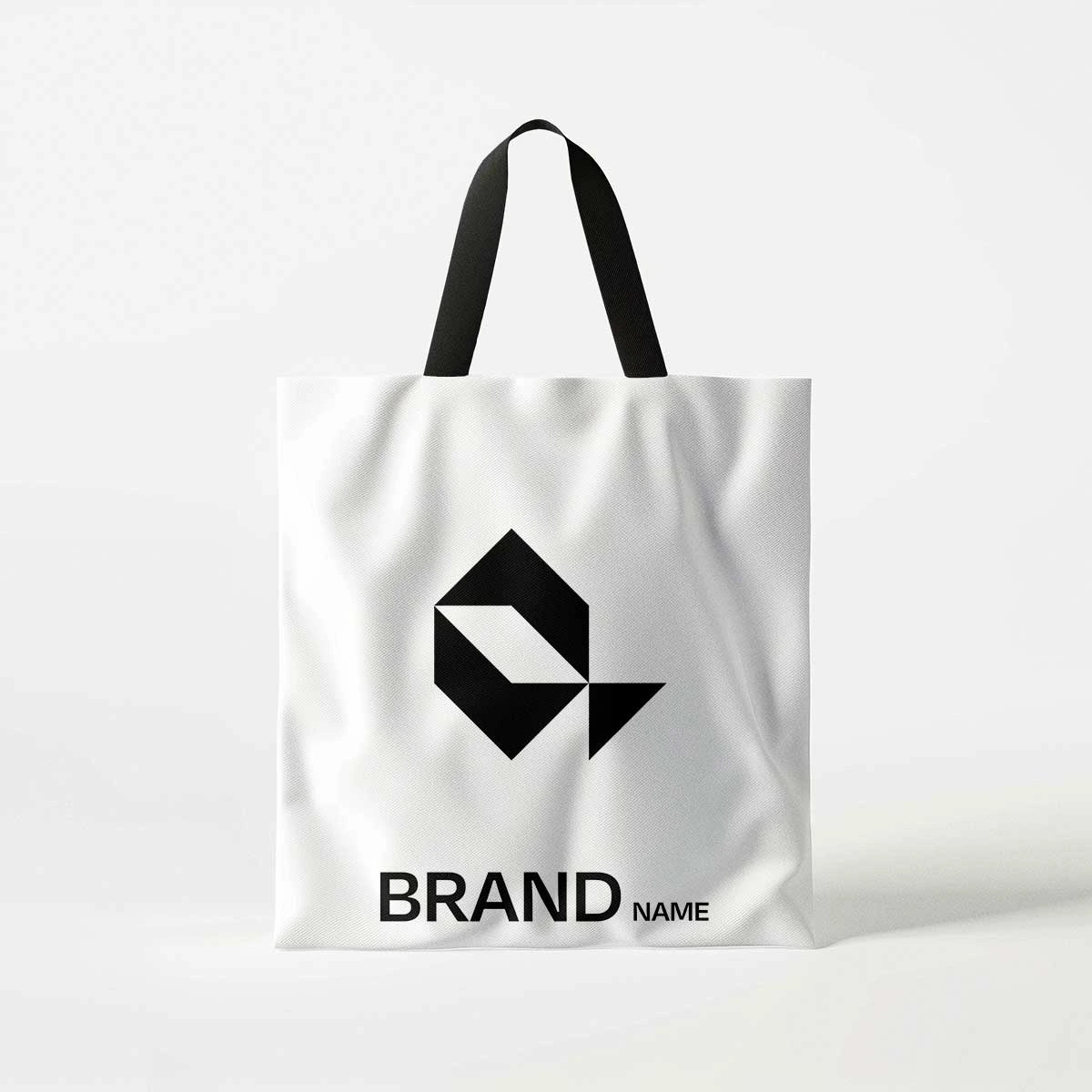 Modern bag featuring premade logo and startup logo concept
